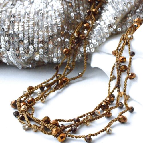Collana Emily 2mt Oro e Bronzo