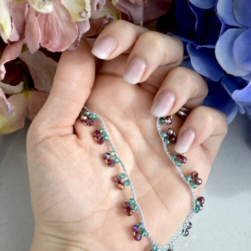NOVITA’ Girocollo Amarene – base argento
